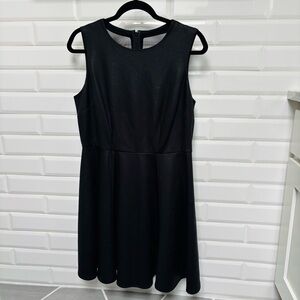Women’s 14 Jennifer Lopez Faux Leather Cocktail Midi Dress